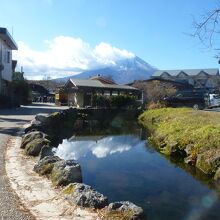残念ながら逆さ富士は撮影出来ず