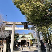 鳥居をくぐる前から心がときめく