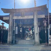 祇園山笠が奉納されている神社