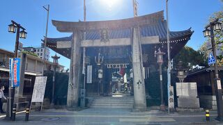 祇園山笠が奉納されている神社