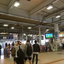 藤沢駅の改札