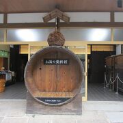 日本酒に関する展示がたくさん