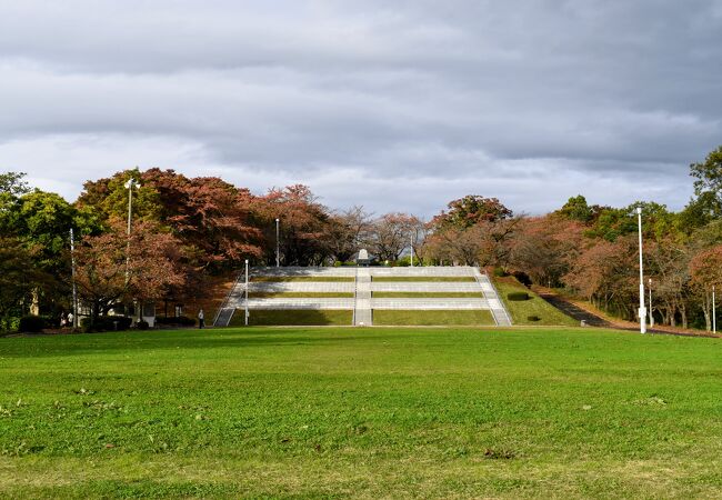 人間将棋が開催される公園