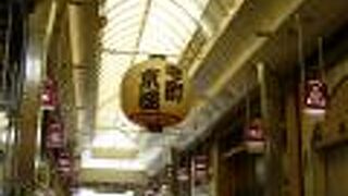 雨の日でも買い物がしやすい商店街