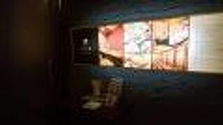 落ち着いて飲食ができます