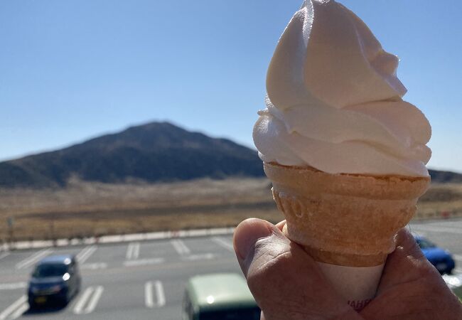 濃厚ミルクソフトクリームは美味しいけど・・・