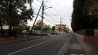 多摩地区を南北に通る主要道路の一つです。