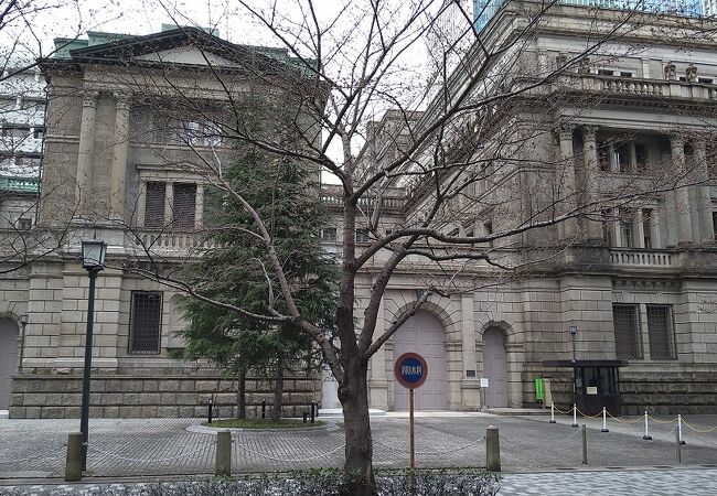 日本銀行のある場所が、江戸時代に金座のあった場所