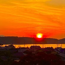 宍道湖の夕景を見れるのは長楽園宿泊者の特権です