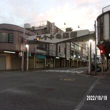 北側の入り口の様子です。