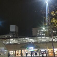 みなとみらい側の駅入口