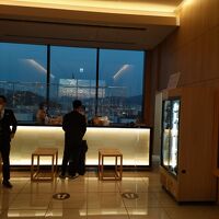 9階にあるフロント