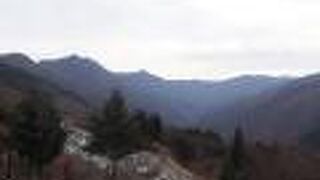 ロープウエイ跡