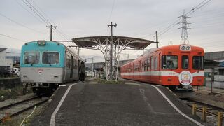 終点の駅であり、始発駅、ここも無人駅です
