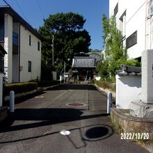 入り口の様子です。