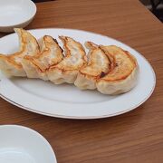 餃子一つが大きくて非常にジューシー