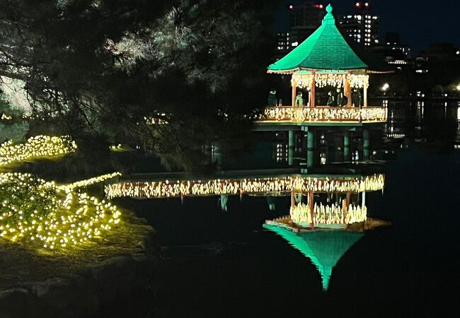 大濠公園 ウインターイルミネーション