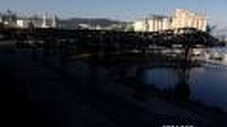 かつての鉄道施設です。