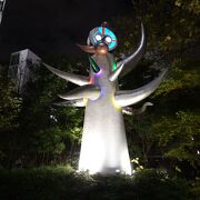 印象的な「若い時計台」