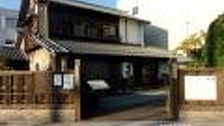 かつての船宿を復元しました。