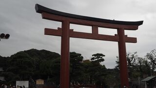 ３つの鳥居がある