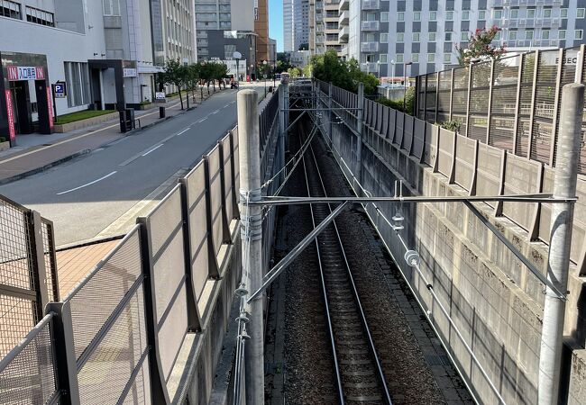 金沢駅の地下から