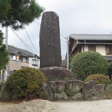 「宮本　吉岡　決闘の地」石碑もあります。