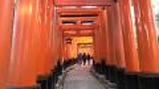 伏見稲荷大社でも最も人気がある観光スポット