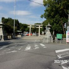 入り口の様子です。