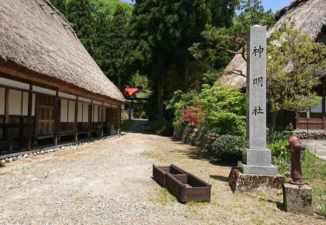 神明社(五箇山菅沼集落)