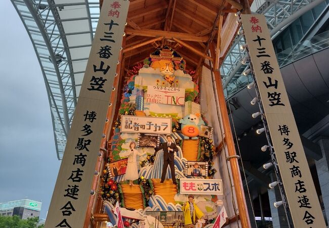 2022年7月復活した博多祇園山笠を久しぶりに見にいきました。