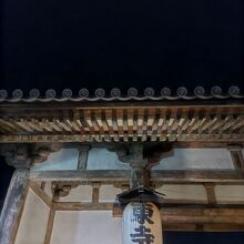 紅葉の夜ライトアップの入り口