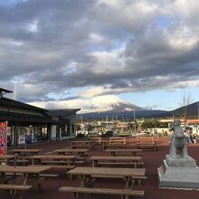 富士山が見える道の駅です