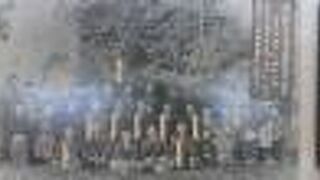 歴史民俗館と一体となっています。