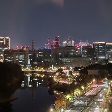 お部屋からの夜景