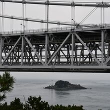 橋の下段は遊歩道になっています