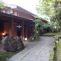 温泉へ行く通路