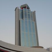 大阪南港にある超高層ビル