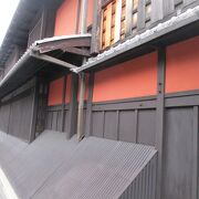 格式ある祇園のお茶屋