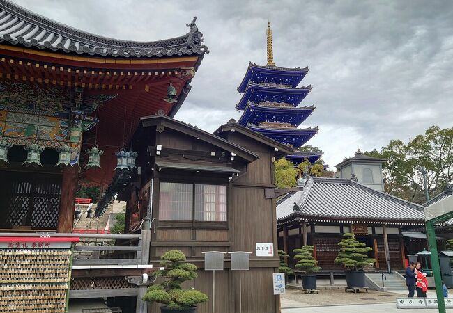 中山寺に行きました。