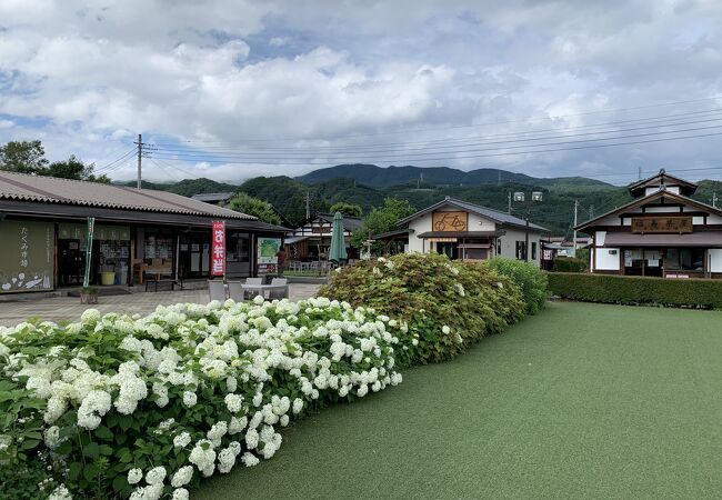 須川宿を散策した後の休憩に最適