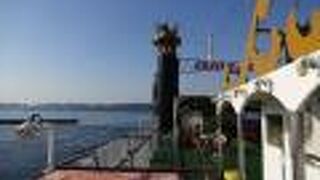 陸伝いに比べ１/5