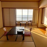オーシャンビューの眺めの良い部屋
