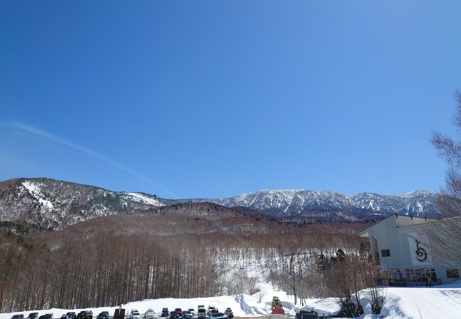 志賀高原の一番奥にあるスキー場