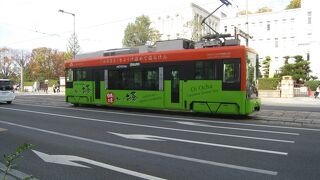 松山タウンの観光は、『路面電車』がとても便利！！
