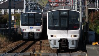 今回は周辺路線へ向かうために利用。