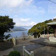 大島大橋が間近に見えます