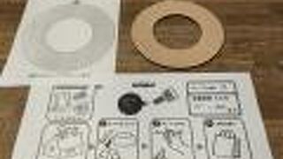 体験工房でタイル貼り