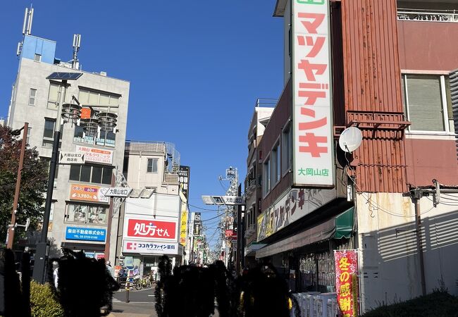 活気のある商店街