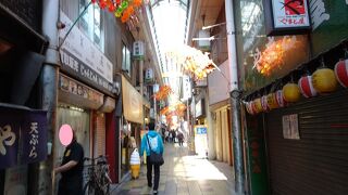 串カツ店が並んでいます！